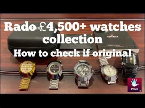 rado clone watches|rado authenticity check.